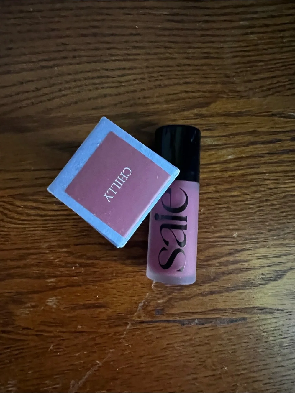 Saie Dew Blush Liquid Cheek Flush - Mauve Pink-CHILLY